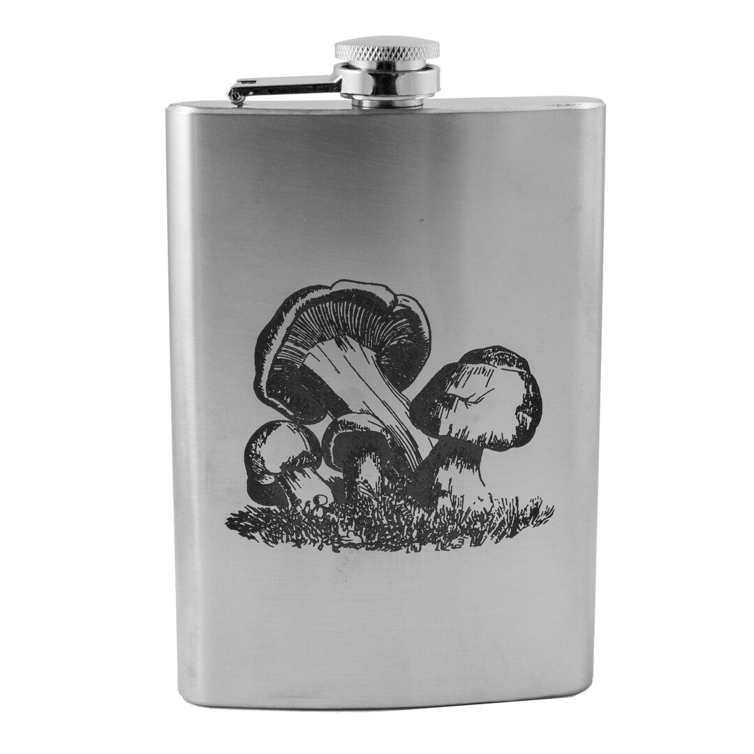 8oz Fern Leaf Stainless Steel Flask 8oz Fern Leaf Stainless Steel Flask